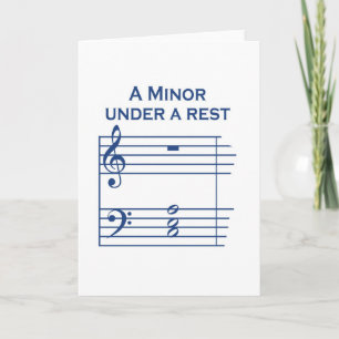 Een klein Wenskaart Kaart