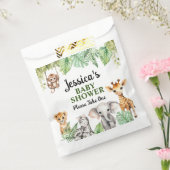 Een Klein Wild Babyfeestje Bedankzakje (Gezegeld)