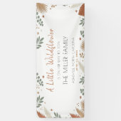 Een Klein Wilde Bloem Boho Groenery -> Een Klein W Spandoek (Verticaal)