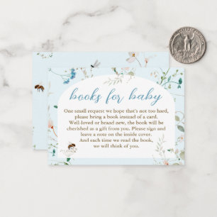 Een klein Wildflower Books voor Baby Notitiekaartje