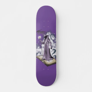 Een klein wizardskateboard persoonlijk skateboard