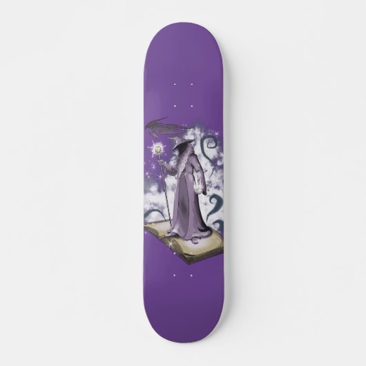Een klein wizardskateboard persoonlijk skateboard (Voorkant)