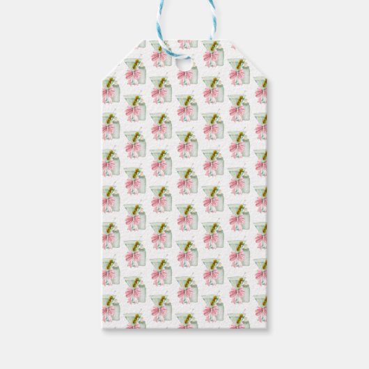 Een kleine baby meisje  cadeaulabel (Voorkant)