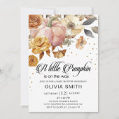 Een kleine Baby shower in de herfst Kaart (Voorkant)