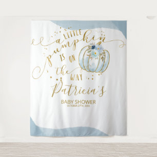 Een kleine Baby shower Pumpkin Boy Wandkleed