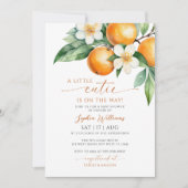 Een kleine Baby shower uitnodiging (Voorkant)