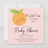 Een kleine Baby shower uitnodiging (Voorkant)