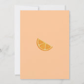 Een kleine Baby shower uitnodiging (Achterkant)