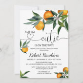 Een kleine Baby shower uitnodiging (Voorkant)