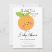 Een kleine Baby shower uitnodiging (Voorkant)