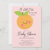 Een kleine Baby shower uitnodiging (Voorkant)