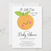 Een kleine Baby shower uitnodiging (Voorkant)