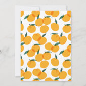 Een kleine Baby shower uitnodiging (Achterkant)