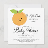Een kleine Baby shower uitnodiging (Voorkant)