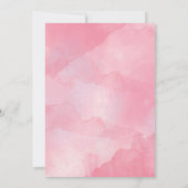 Een kleine Baby shower uitnodiging (Achterkant)