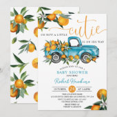 Een kleine Baby shower uitnodiging (Voorkant / Achterkant)