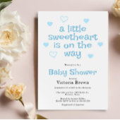 Een kleine Baby shower-uitnodiging voor een kleine Kaart