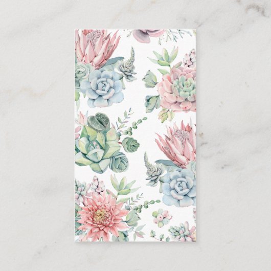 Een kleine babymeisjesschoen met een zachte, groen informatiekaartje (Achterkant)