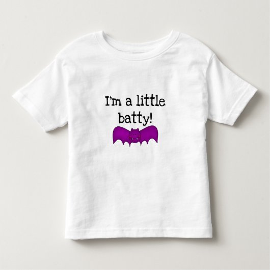 Een kleine Batty Halloween T-shirts en cadeautjes (Voorkant)