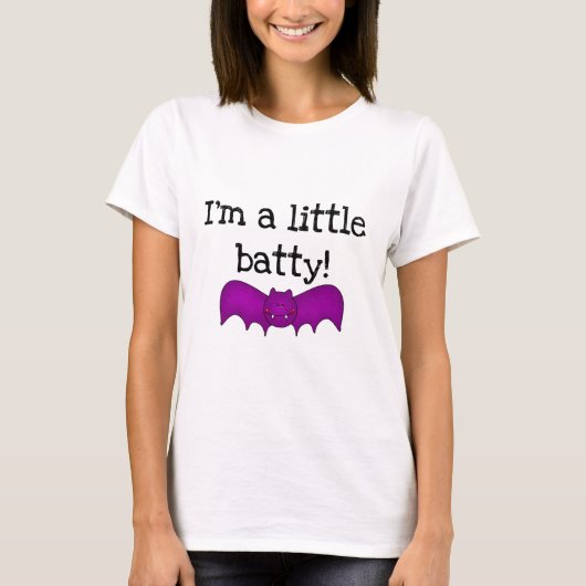 Een kleine Batty Halloween T-shirts en cadeautjes (Voorkant)