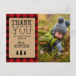 Een kleine Beer verjaardag Dank je Briefkaart