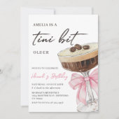 Een kleine beetje oudere Chic Espresso Martini ver Kaart (Voorkant)