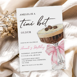 Een kleine beetje oudere Chic Espresso Martini ver Kaart