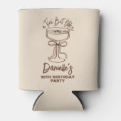 Een kleine beetje oudere espresso martini 30e verj blikjeskoeler (Voorkant)