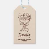 Een kleine beetje oudere espresso martini 30e verj cadeaulabel (Voorkant)