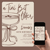 Een kleine beetje oudere espresso martini 30e verj kaart