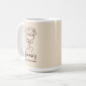 Een kleine beetje oudere espresso martini 30e verj koffiemok (Voorkant links)