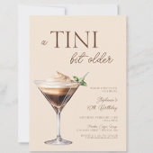 Een kleine beetje oudere espresso martini 40e verj kaart