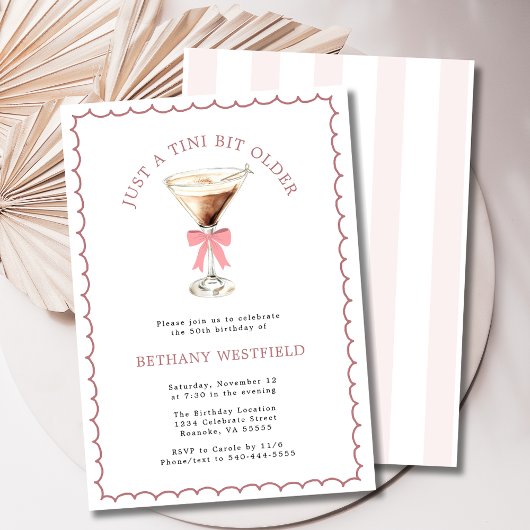 Een kleine beetje oudere espresso martini 50e verj kaart