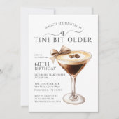 Een kleine beetje oudere espresso martini 60e verj kaart (Voorkant)