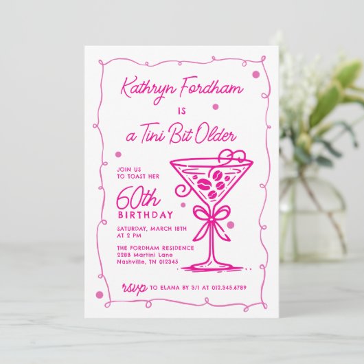 Een kleine beetje oudere espresso martini 60e verj kaart (Staand voorkant)