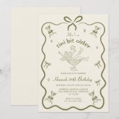 Een kleine beetje oudere espresso martini boog ver kaart (Voorkant / Achterkant)