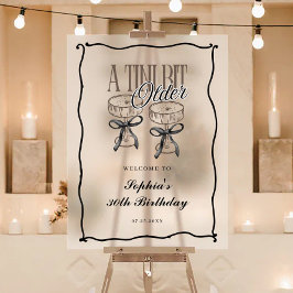 Een kleine beetje oudere espresso martini eigenzin acryl bord