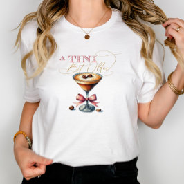 Een kleine beetje oudere espresso martini roze boo Tri-Blend shirt