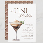 Een kleine beetje oudere Espresso Martini verjaard Kaart