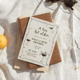 Een kleine beetje oudere Espresso Martini verjaard Kaart