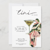 Een kleine beetje oudere Martini Artsy verjaardag Kaart (Voorkant)