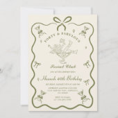 Een kleine beetje oudere Martini boog veertig verj Kaart (Voorkant)