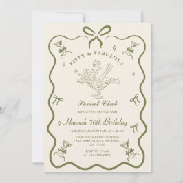 Een kleine beetje oudere Martini Boog Vijftig verj Kaart