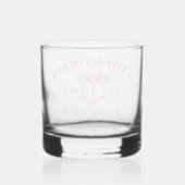 Een kleine beetje oudere Martini Custom 30 verjaar Whisky Glas (Achterkant)