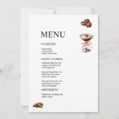 Een kleine beetje oudere Martini verjaardag uitnod Kaart (Achterkant)