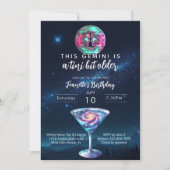 Een kleine beetje oudere Tweelingen Zodiac Martini Kaart (Voorkant)