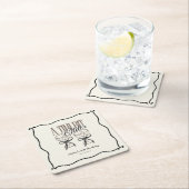 Een kleine beetje oudere verjaardag espresso marti kartonnen onderzetters (Insitu)