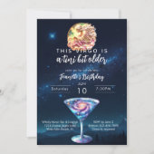 Een kleine beetje oudere Virgo Zodiac Martini verj Kaart (Voorkant)