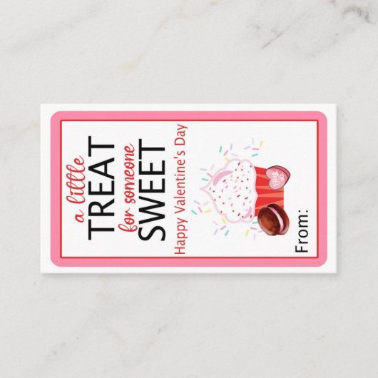 EEN KLEINE BEHANDELING VOOR IEMAND VALENTIJN KAART (Voorkant)