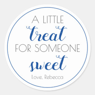 Een kleine behandeling voor Somone Sweet Teacher G Ronde Sticker